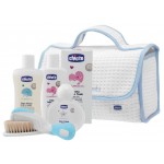 Set Beauty Chicco Baby Moments con Maniglia Azzurro