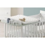 Piano Fasciatoio Azzurra Design Bianco + Materassino Baby Space Bianco/Grigio