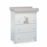 Cassettiera Fasciatoio Foppapedretti Golosone Bianco