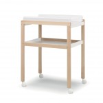 Table &agrave; Langer Erbesi Mini Blanc Naturel