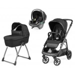 Poussette Trio Peg Perego Veloce SLK Belvedere i-Size Licorice Capacité 22 kg
