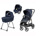 Trio Peg Perego Veloce TC Belvedere SLK i-Size Blue Shine Portata 22 Kg