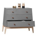 cassettiera Leander Luna Grigio Rovere