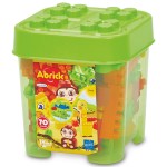 Costruzioni Ecoiffier Abrick Animali Giungla 70 pezzi