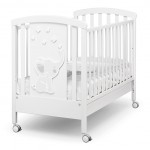 Lettino Erbesi Elly Bianco Grigio