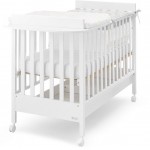 Lettino Azzurra Design Homi Baby Space con Piano Fasciatoio Bianco