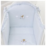 Completo Piumone Sfilabile Nanan Puccio Nanna 4pz Azzurro