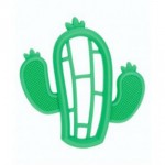 Massaggiagengive Nuby Silicone Cactus Verde