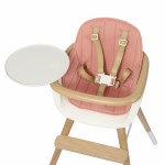 Seggiolone Micuna Ovo One Luxe con Rivestimento Rosa