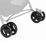 Set Ruote Posteriori per Passeggino Gemellare Joie Aire Twin