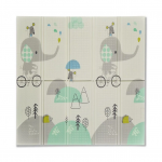 Tappeto da Gioco Innovaciones MS 120 x 120 cm Elefante con Borsa Trasporto