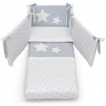 Completo Piumone Azzurra Design Luce Grigio Avana