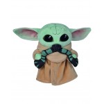 Star Wars Grogu Le Mandalorien avec Grenouille Peluche Douce 17 cm