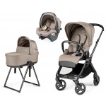 PEG PEREGO &ndash; Trio Switch Desert con Nacelle Flex et Si&egrave;ge Auto Primo Viaggio Slk i-Size R129