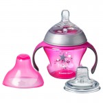 Tazza Tommee Tippee Transition Cup 4-7 m Fucsia 