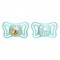 Succhietto Chicco Physio Forma Light Silicone 2 pz Azzurro 2-6 m
