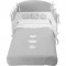 Completo Piumone Sfilabile Pali Birillo Grigio