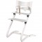 Seggiolone Leander High Chair Bianco + Barra Sicurezza Addominale