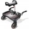 Pedana Lascal Buggyboard Maxi Nera Universale per Passeggino con Sedile Grigio
