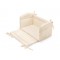 Riduttore Lettino Pali Multiplo 3 in 1 Sweeties Crema