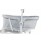 Doublure Textile pour Berceau Transat Chicco Baby Hug 4 en 1 Standard Grey Lux