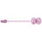 Clip Chicco Con Catenella Pink Power Rosa