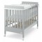 Lettino Azzurra Design Homi Baby Space Grigio con Piano Fasciatoio Bianco Grigio