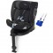 Seggiolino Auto Foppapedretti FP360 i-Size Isofix Girevole da 40 cm a 150 cm Black + Dispositivo Antiabbandono OMAGGIO