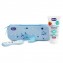 Set Primi Dentini Spazzolino + Dentifricio Chicco Azzurro 6-36 m