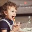 Pailles en silicone Chicco - 6pcs 12M+