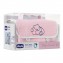 Set Beauty Piquet Chicco Natural Sensation Baby Cosmetic Set Rosa