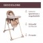 Seggiolone Chicco Polly Armonia Terracotta evolutivo da 0 Mesi a 40 kg