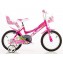 Bicicletta Dino Bikes Flappy 14 Pollici Rosa