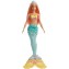 Bambola Barbie Dreamtopia Sirena Coda Arcobaleno Capelli Corallo
