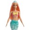 Bambola Barbie Dreamtopia Sirena Coda Arcobaleno Capelli Corallo