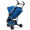 Quinny Zapp Xpress Poussette 3 Roues Légère Ultra Compacte Pliage Facile All Blue