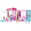 Casa delle Bambole Portatile Barbie con Bambola