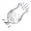 Biberon Nuby in Silicone Morbido Flusso Lento 150 ml