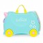 Valigia Cavalcabile Trunki Una Unicorno Verdino