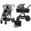 Duo Kinderkraft Veo 2 In 1 Black Grey