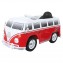 Auto Elettrica Rollplay Volkswagen Bus T2 12v Radiocomandato Rosso