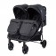 Poussette Double Lorelli DUO Noir avec Sac