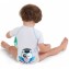 Set 3 Body Cotone J Bimbi 4Season Gufo Blu 0-36 mesi