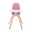 Seggiolone 2 in 1 Kinderkraft Tixi Rosa