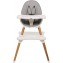 Seggiolone Migo Eva 2 in 1 Light Grey