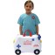 Valigia Cavalcabile Trunki Abbie Ambulance White