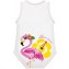 Body Smanicato Cotone J Bimbi Summer Fenicottero 0-36 mesi