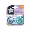 Tommee Tippee Set 02 Succhietti Anytime 6-18 M in Silicone Ortodontica Panda Blu e Verde Acqua