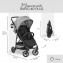 Trio Hauck Rapid 4R Plus Grey Portata 25 kg