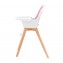 Seggiolone 2 in 1 Kinderkraft Tixi Rosa
